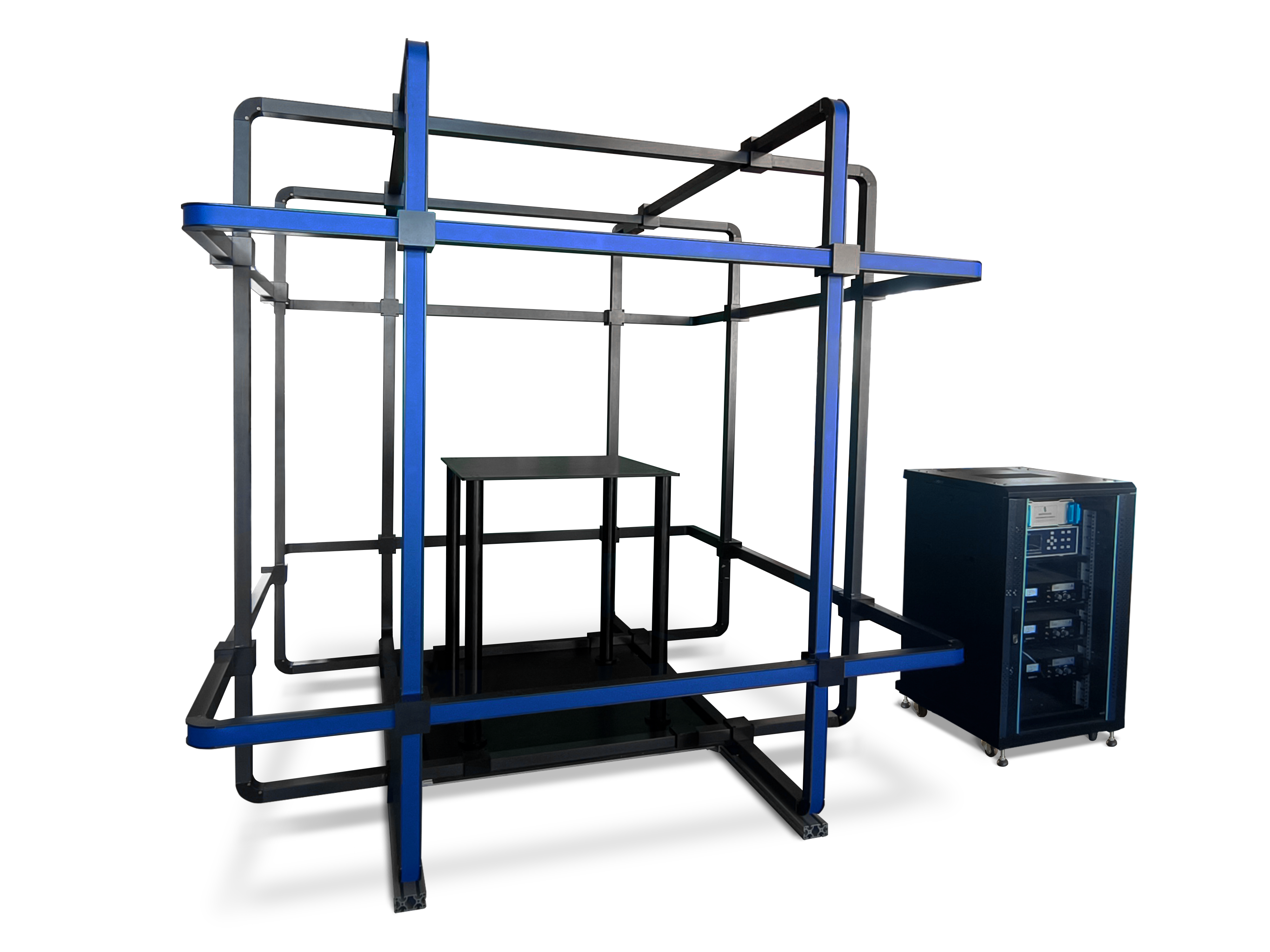 The dynamic magnetic field active geomagnetic shielding system